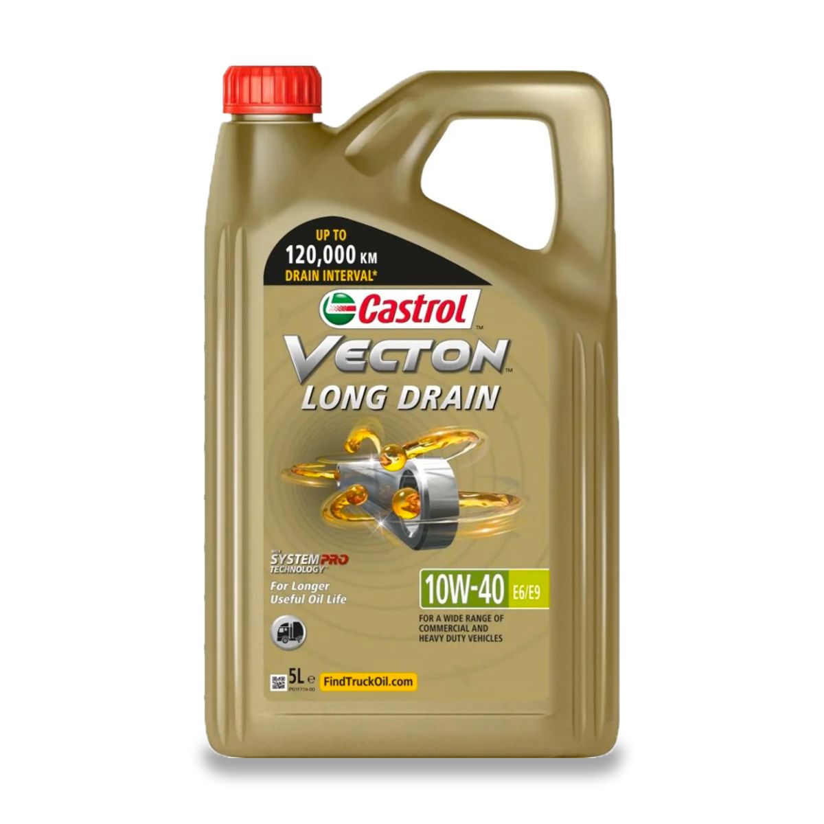 Castrol Vecton Long Drain 10W-40 E6/E9, 5L