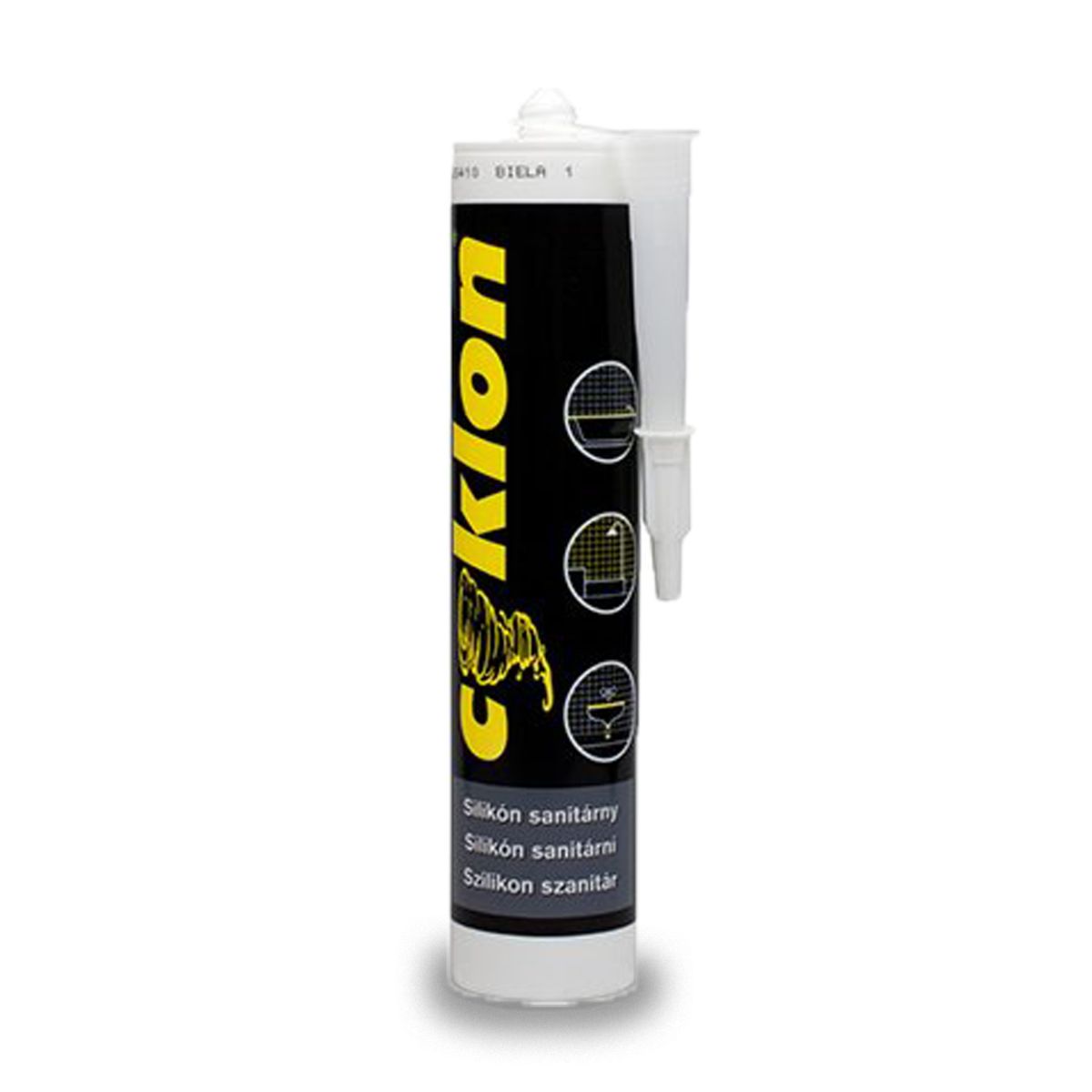 Cyklon Silikon sanitar - transparentní, 310ml