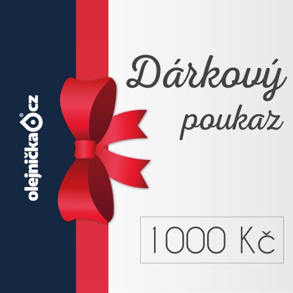 Dárkový poukaz 1000Kč