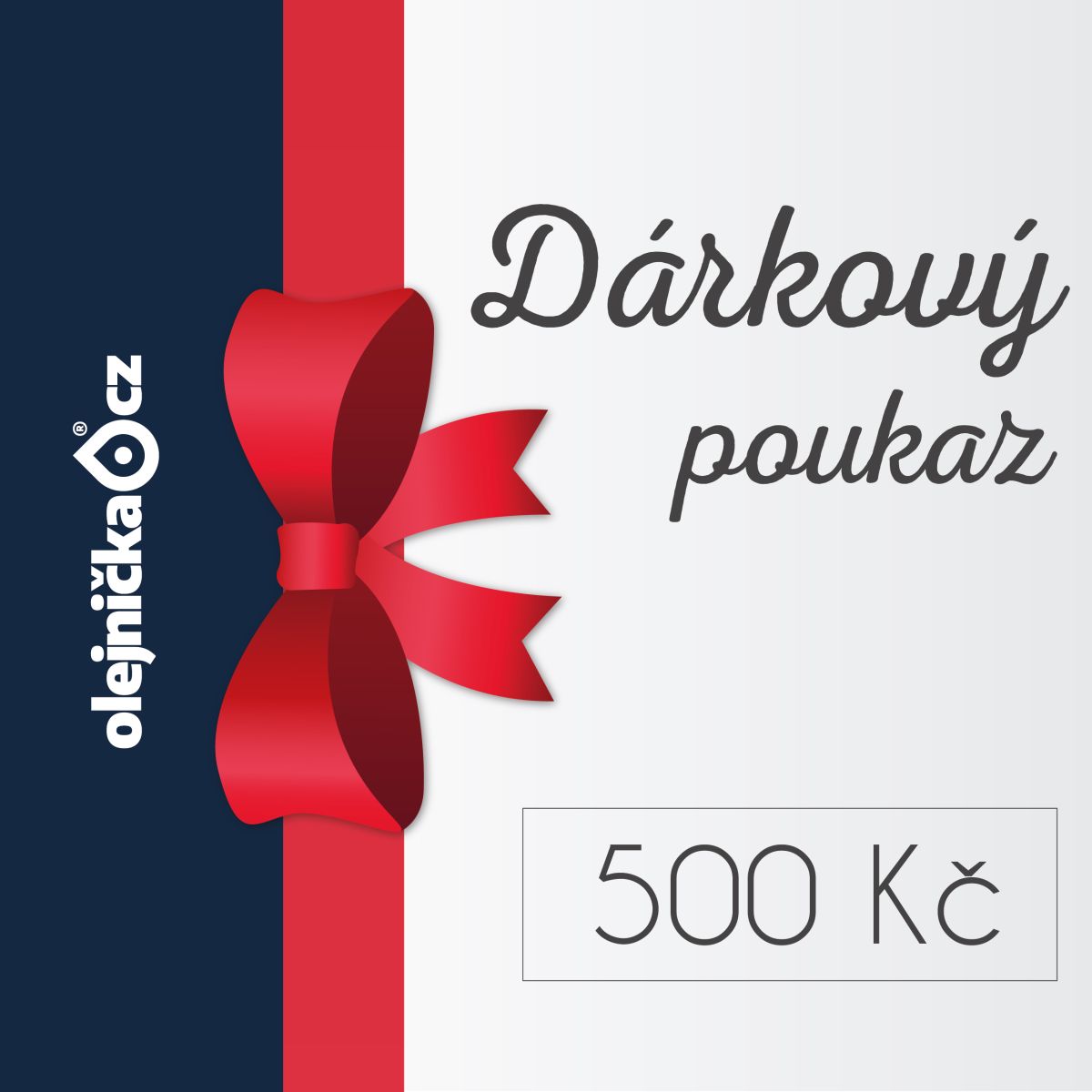 Dárkový poukaz 500Kč