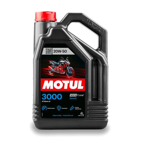 Motul 3000 20W-50 4T, 4L