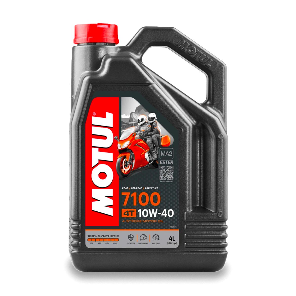 Motul 7100 4T 10W-40, 4L