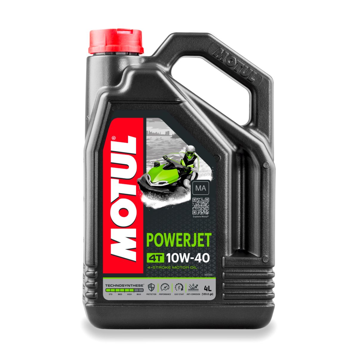 Motul PowerJet 10W-40 4T, 4L