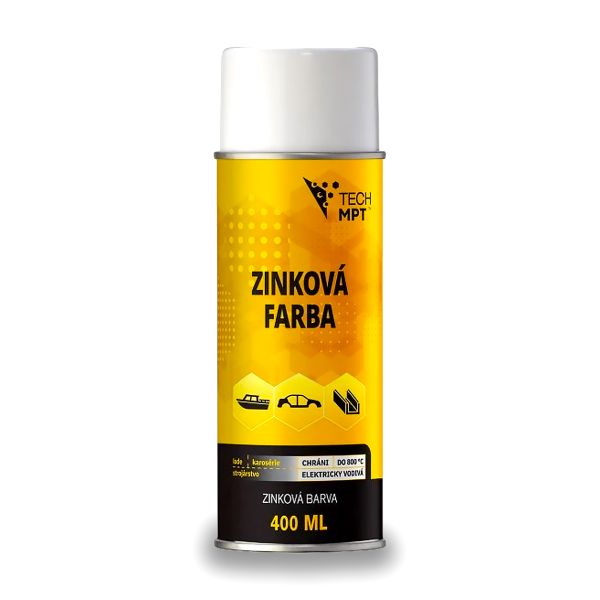 MPT Tech Zinková barva-sprej, 400ml
