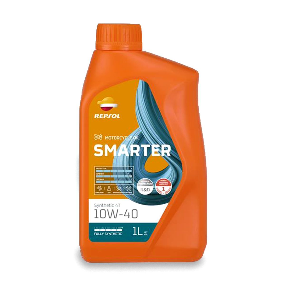 Repsol Smarter Synthetic 4T 10W-40, 1L