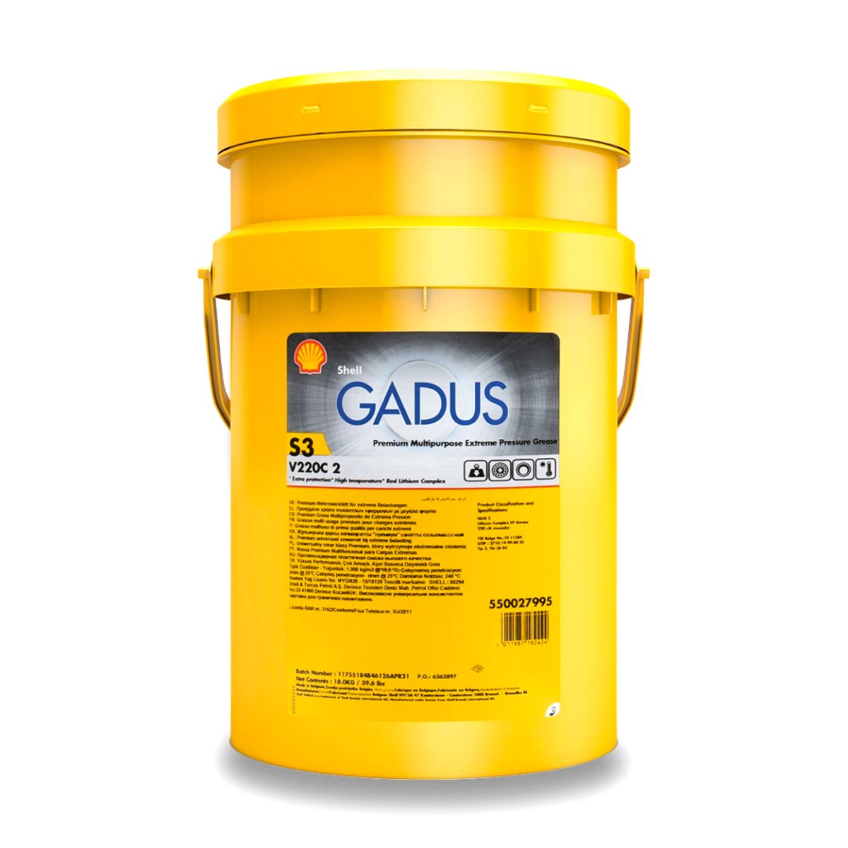 Shell Gadus S3 V220C 2, 18kg