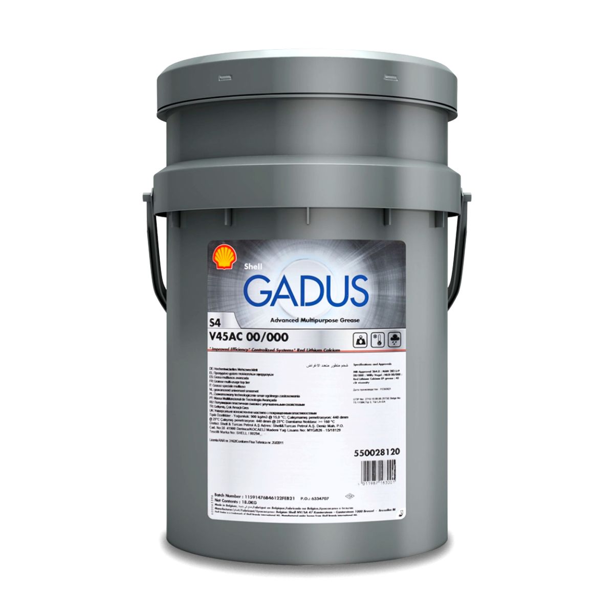 Shell Gadus S4 V45AC 00/000, 18kg