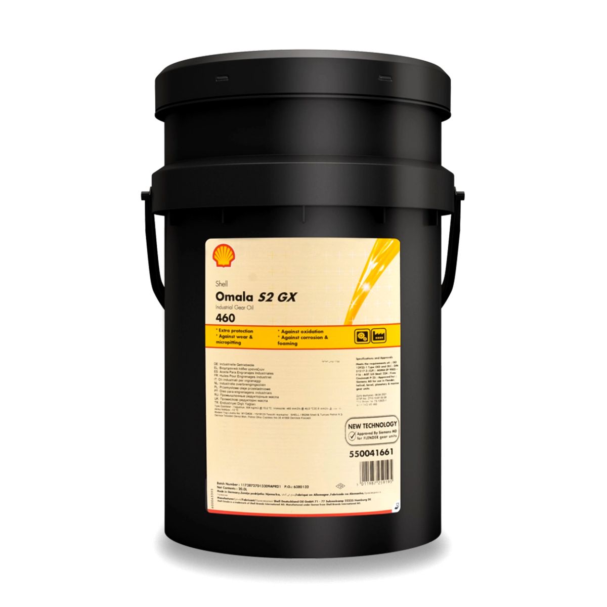 Shell Omala S2 GX 460, 20L