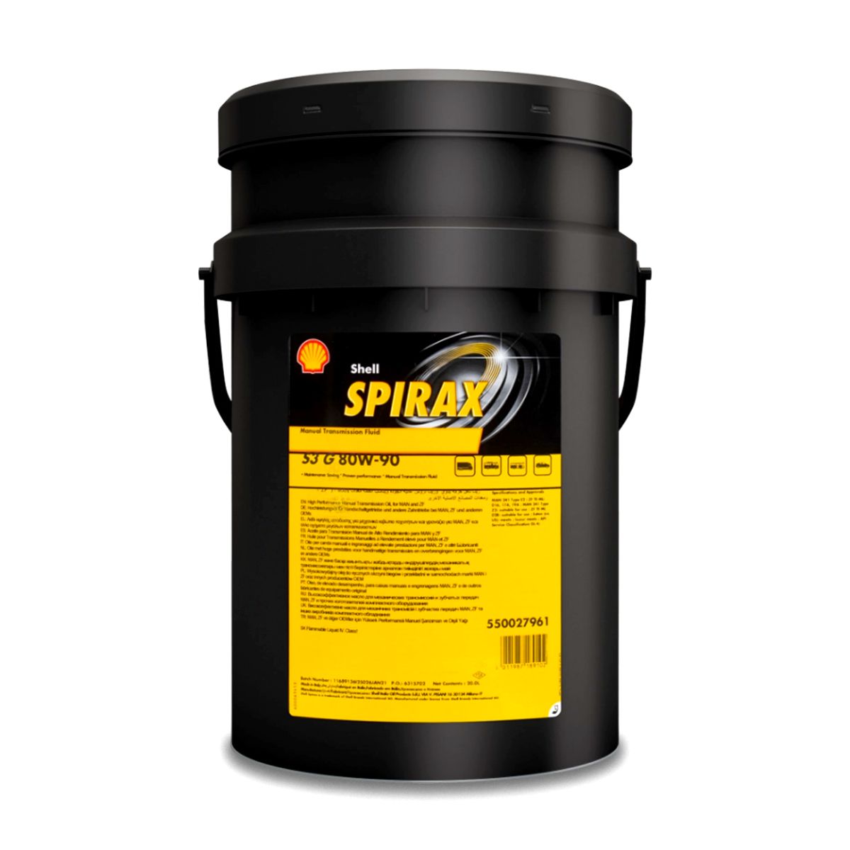 Shell Spirax S3 G 80W-90, 20L