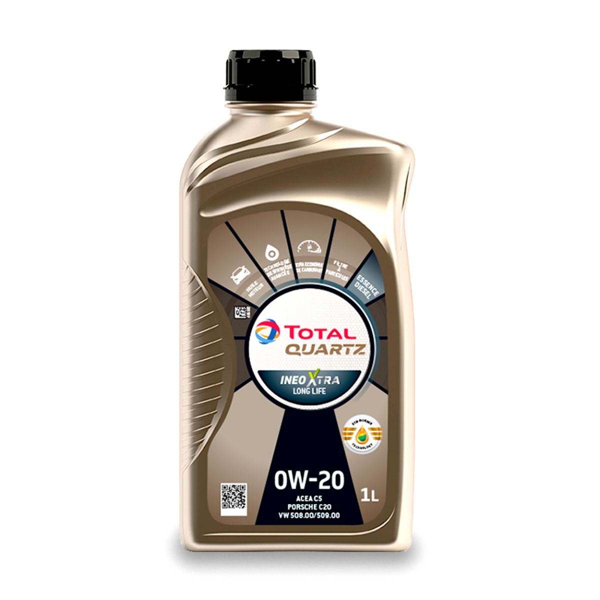 Total Quartz Ineo Xtra Long Life 0W-20, 1L