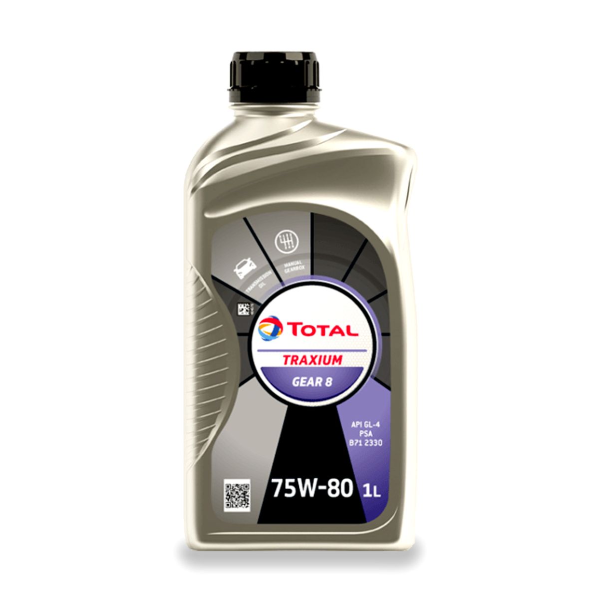 Total Traxium Gear 8  75W-80, 1L